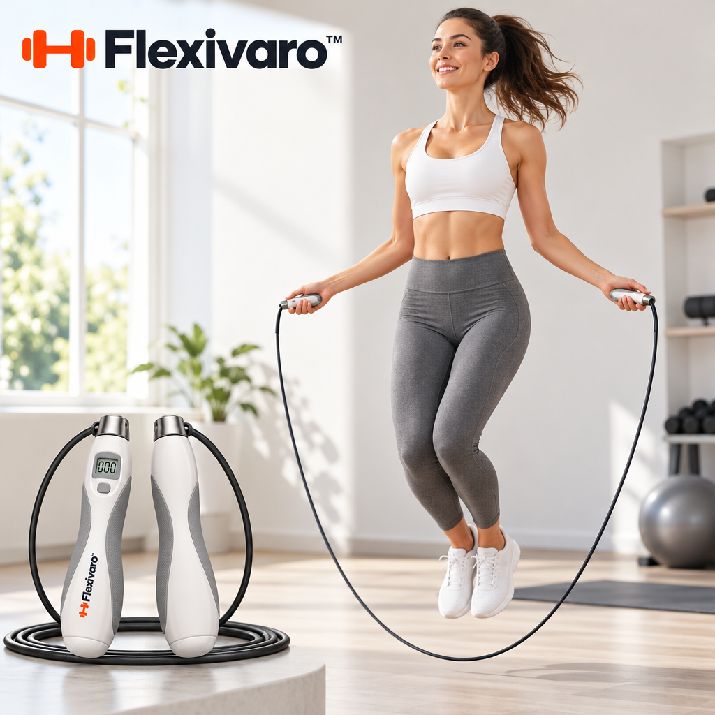 Flexivaro™ Smart Counting Jump Rope — Product image 3