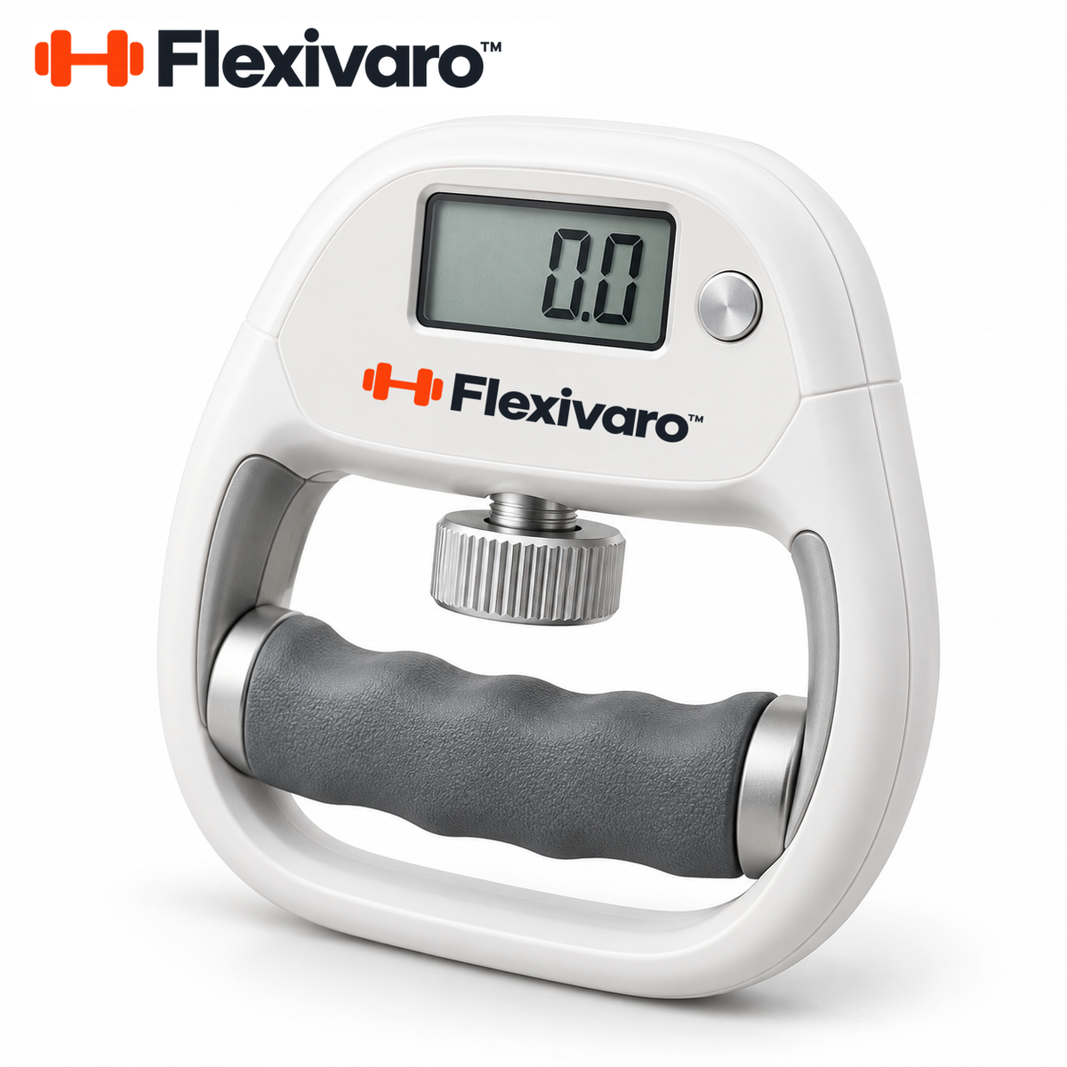 Flexivaro™ Digital Grip Strength Meter — White background product image