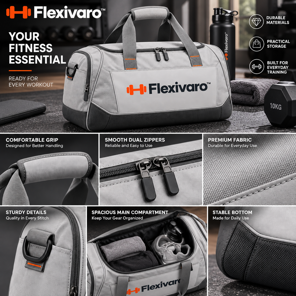 Flexivaro™ Fitness Gear Storage Bag — Product details image