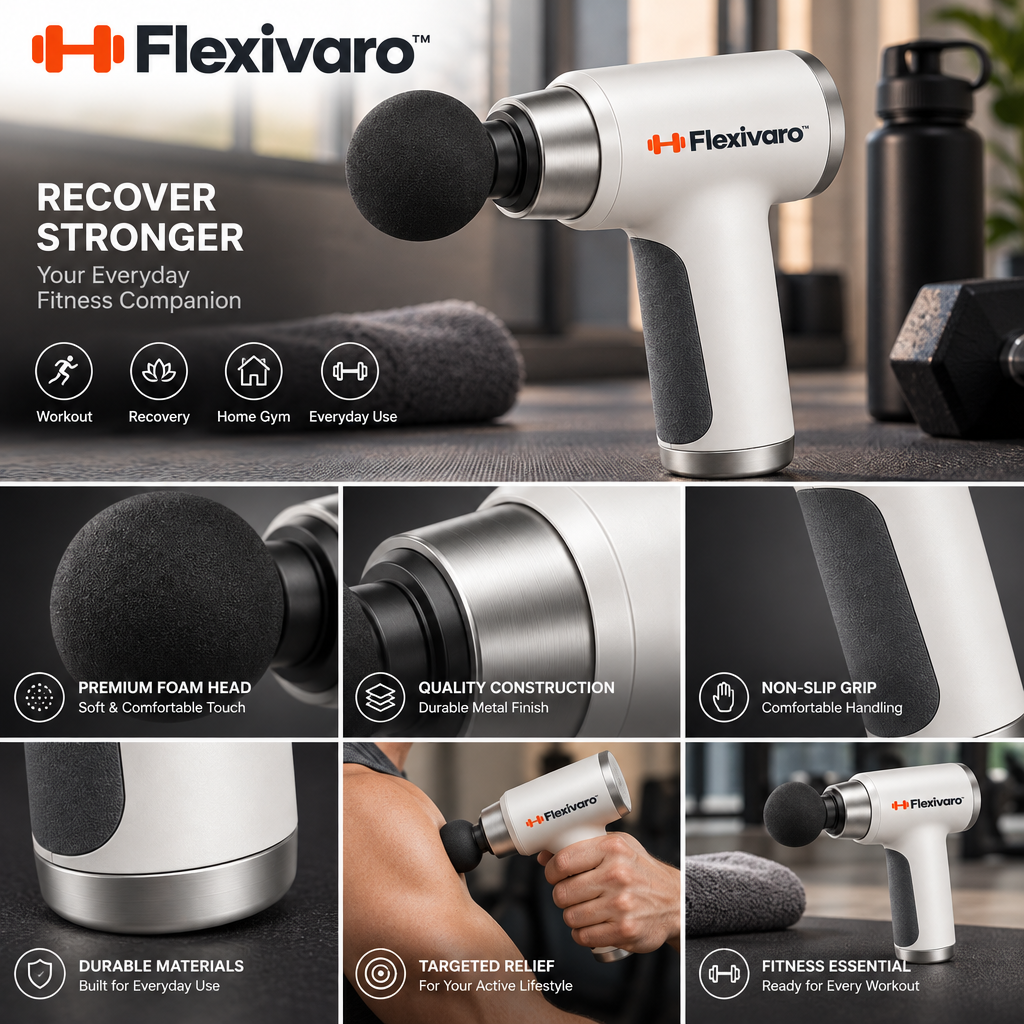 Flexivaro™ Mini Massage Gun — Product details image