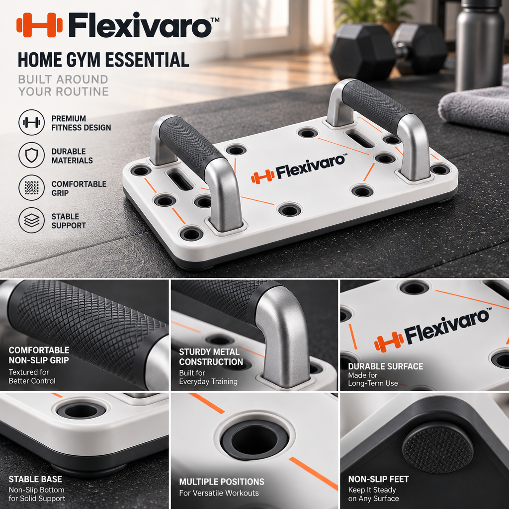 Flexivaro™ Push-Up Training Board — Product details image