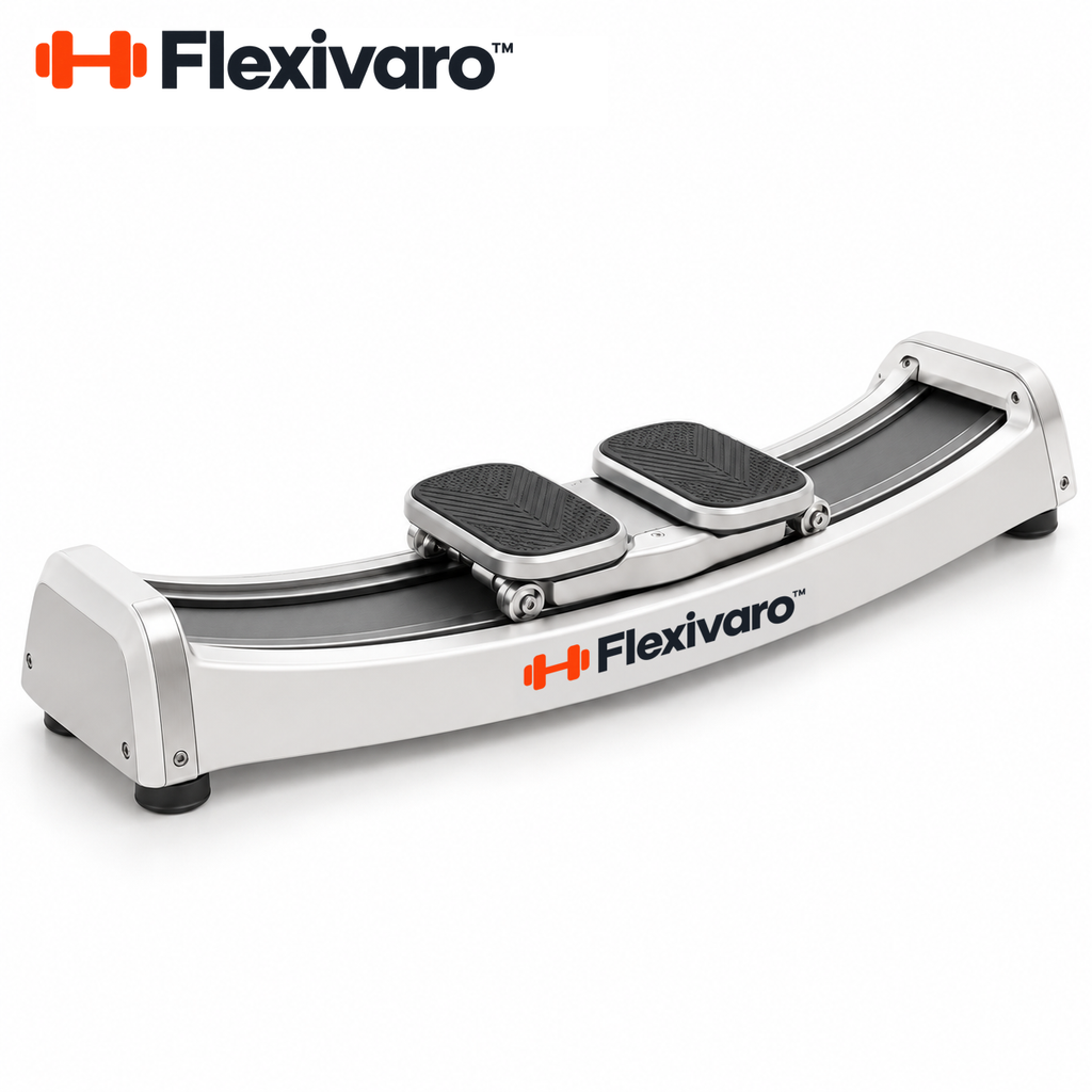 Flexivaro™ Ski Simulator Training Board — White background product image