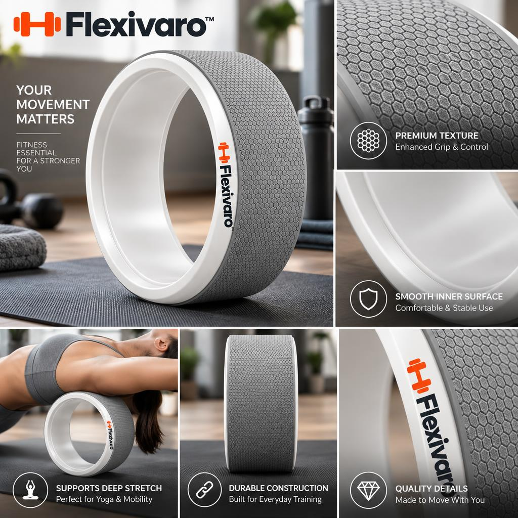 Flexivaro™ Yoga Wheel — Product details image